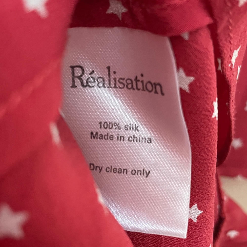 Realisation Par Red Polka Dot Long Sleeve Dress - Picture 10 of 11